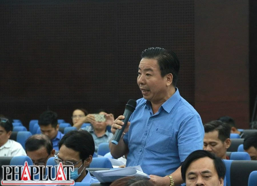 Ông Nguyễn Quang Vinh, Phó Giám đốc Sở TN&amp;MT Đà Nẵng. Ảnh: TẤN VIỆT