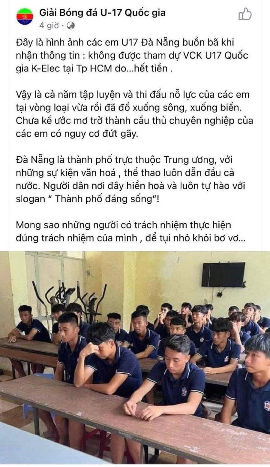 Hình ảnh kèm thông tin lan truyền trên facebook. Ảnh chụp màn hình Hình ảnh kèm thông tin lan truyền trên facebook. Ảnh chụp màn hình