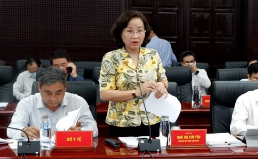 Phó Chủ tịch UBND TP Đà Nẵng Ngô Thị Kim Yến. Ảnh: DANANGGOV