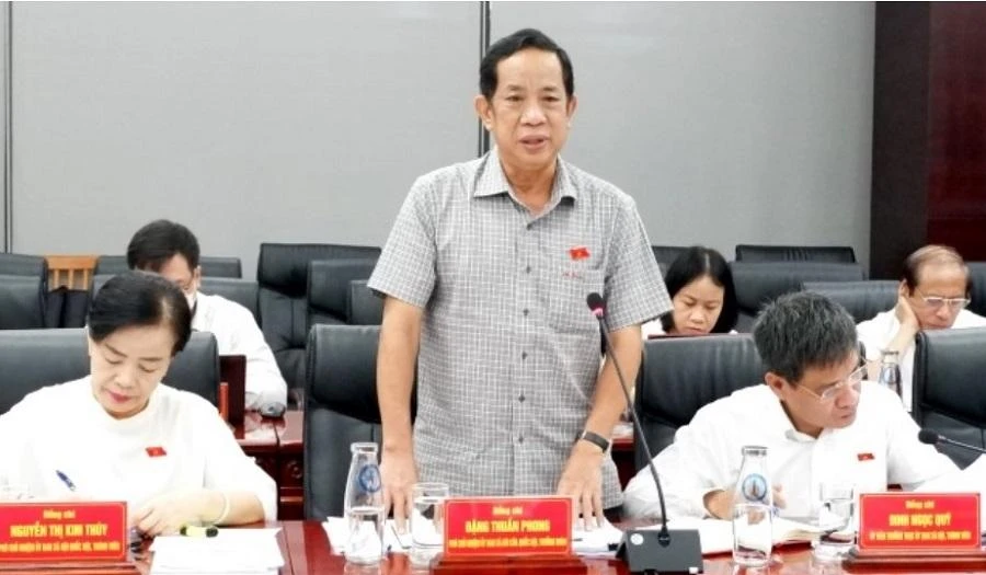 Phó Chủ nhiệm Ủy ban Xã hội của Quốc hội Đặng Thuần Phong. Ảnh: DANANGGOV