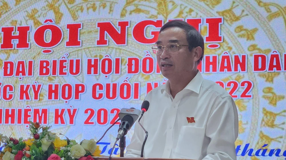 Chủ tịch UBND TP Đà Nẵng Lê Trung Chinh. Ảnh: TẤN VIỆT