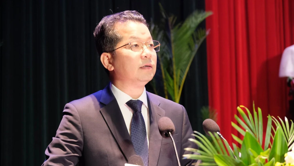 Bí thư Thành ủy Đà Nẵng Nguyễn Văn Quảng. Ảnh: TẤN VIỆT