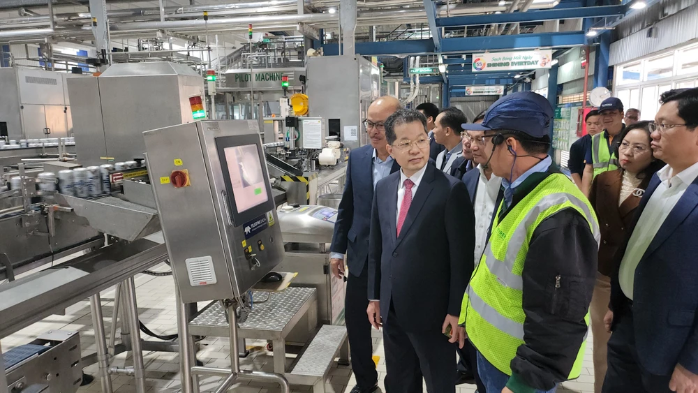 Nhà máy bia Heineken Đà Nẵng đóng góp nhiều nhất cho ngân sách TP. Ảnh: TẤN VIỆT