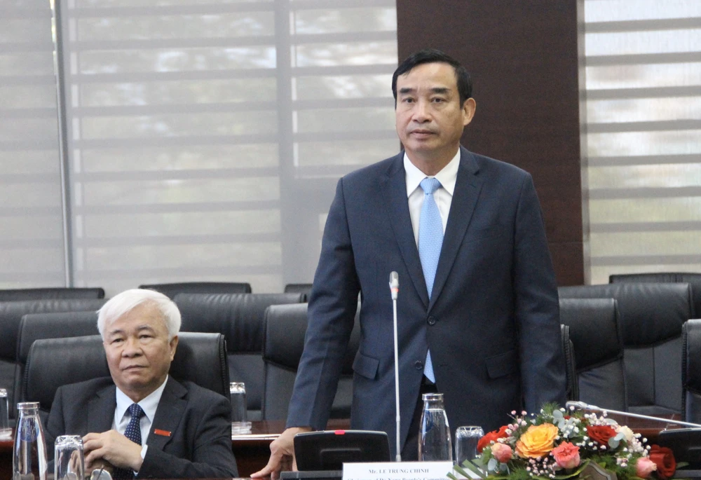 Chủ tịch UBND TP Đà Nẵng Lê Trung Chinh. Ảnh: TẤN VIỆT