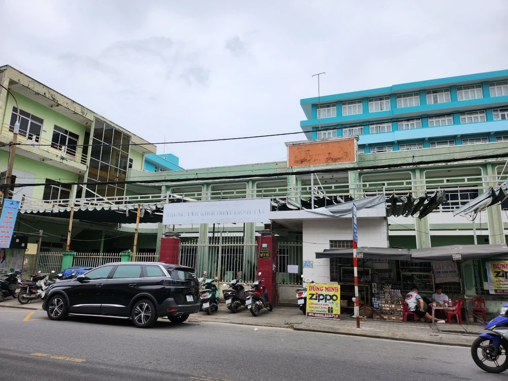 Nhà đất số 103 Hùng Vương là trụ sở làm việc cũ của Trung tâm Kiểm soát bệnh tật Đà Nẵng. Ảnh: TẤN VIỆT