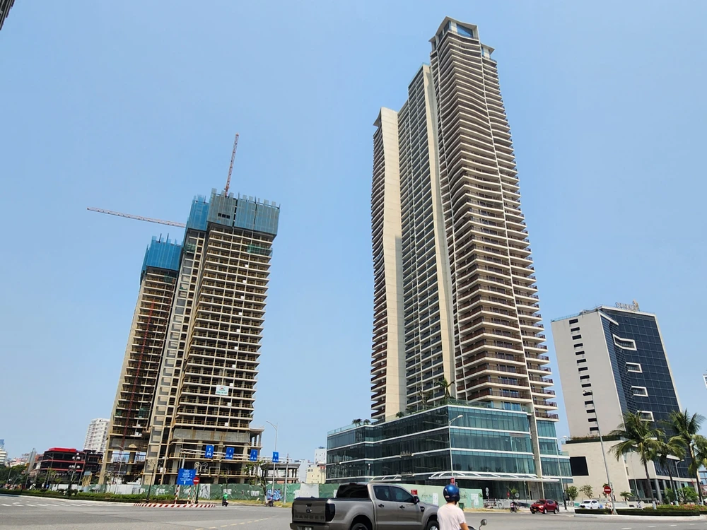 Tổ hợp Ánh Dương – Soleil của Công ty cổ phần PPC An Thịnh Đà Nẵng. Ảnh: TẤN VIỆT