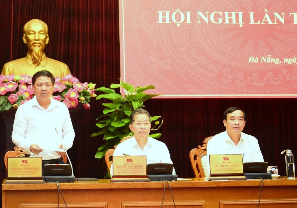 Hội nghị Thành ủy Đà Nẵng lần thứ 11. Ảnh: TH Hội nghị Thành ủy Đà Nẵng lần thứ 11. Ảnh: TH