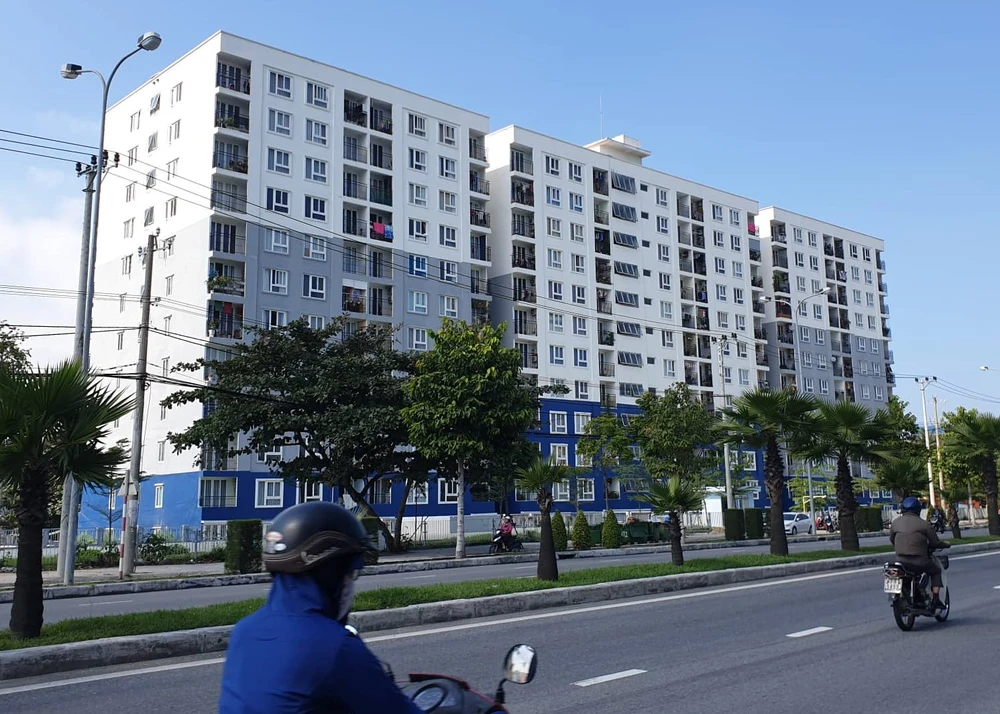 Chung cư An Trung 2 tại quận Sơn Trà, Đà Nẵng. Ảnh: TẤN VIỆT