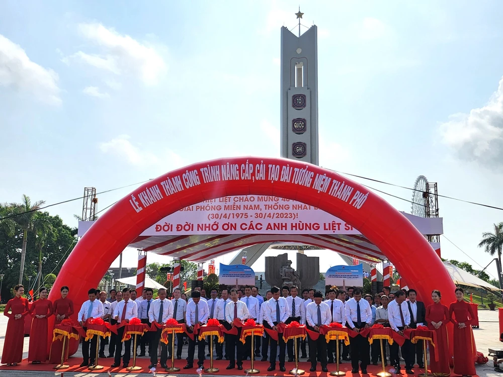 Dự án nâng cấp, tôn tạo Đài tưởng niệm liệt sĩ TP Đà Nẵng. Ảnh: TẤN VIỆT