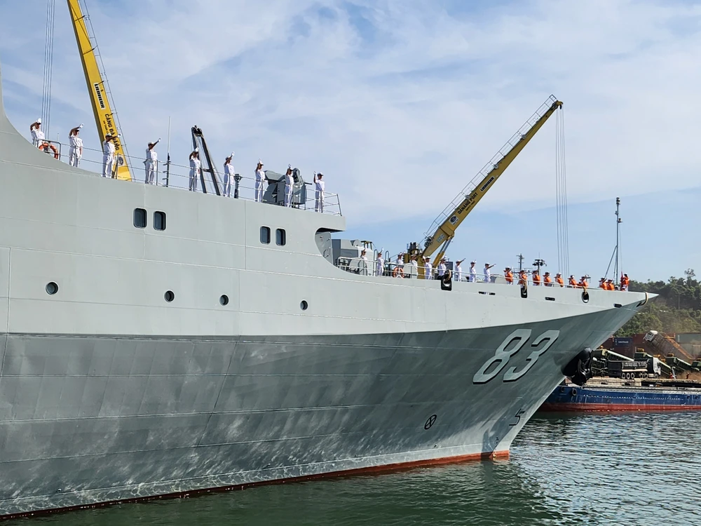 Tàu được đặt tên theo tướng Thích Kế Quang (1528 – 1588), chỉ huy hải quân Trung Quốc thế kỷ 16. Ảnh: TẤN VIỆT