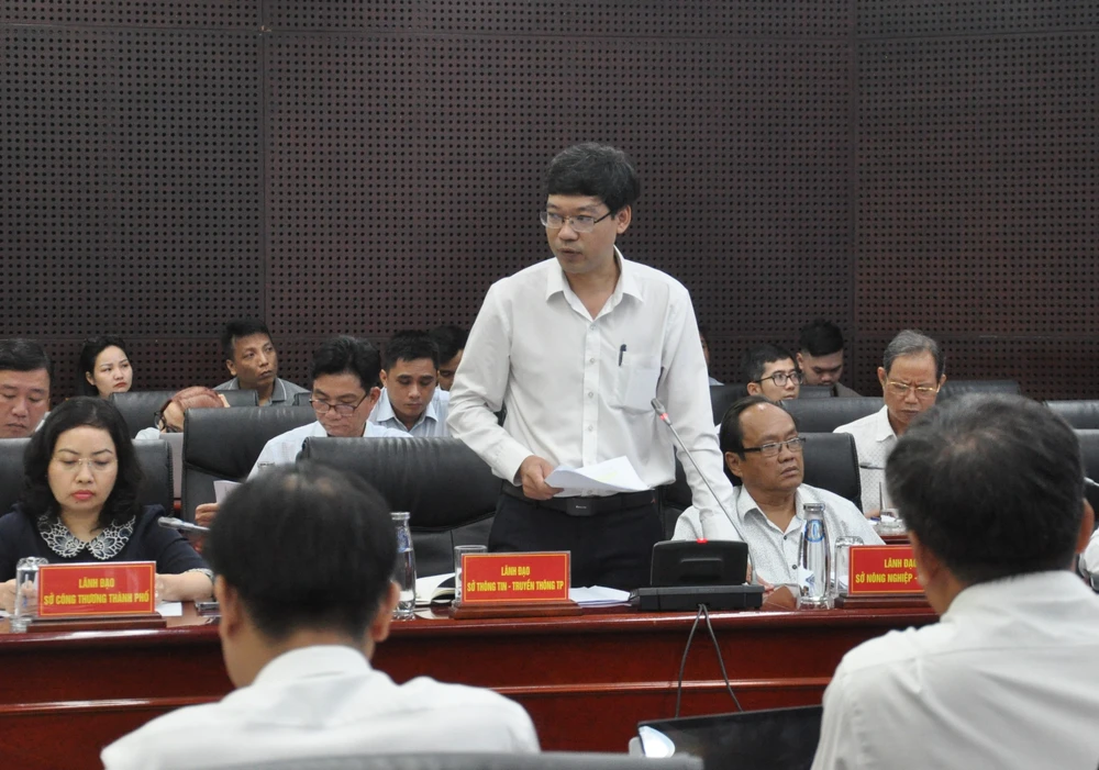 Ông Lê Sơn Phong, Phó Giám đốc Sở TT&amp;TT Đà Nẵng. Ảnh: TẤN VIỆT