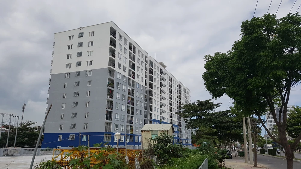 Dự án chung cư cho người có thu nhập thấp tại khu dân cư An Trung 2, Đà Nẵng. Ảnh: TẤN VIỆT