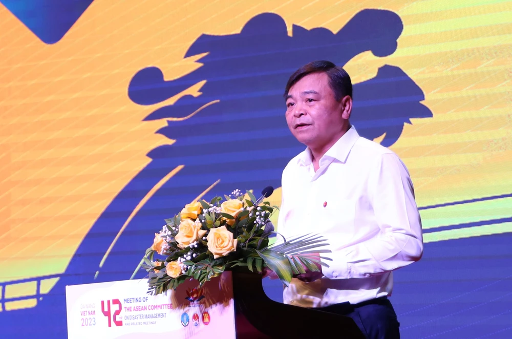 Thứ trưởng Bộ NN&amp;PTNT Nguyễn Hoàng Hiệp. Ảnh: TẤN VIỆT