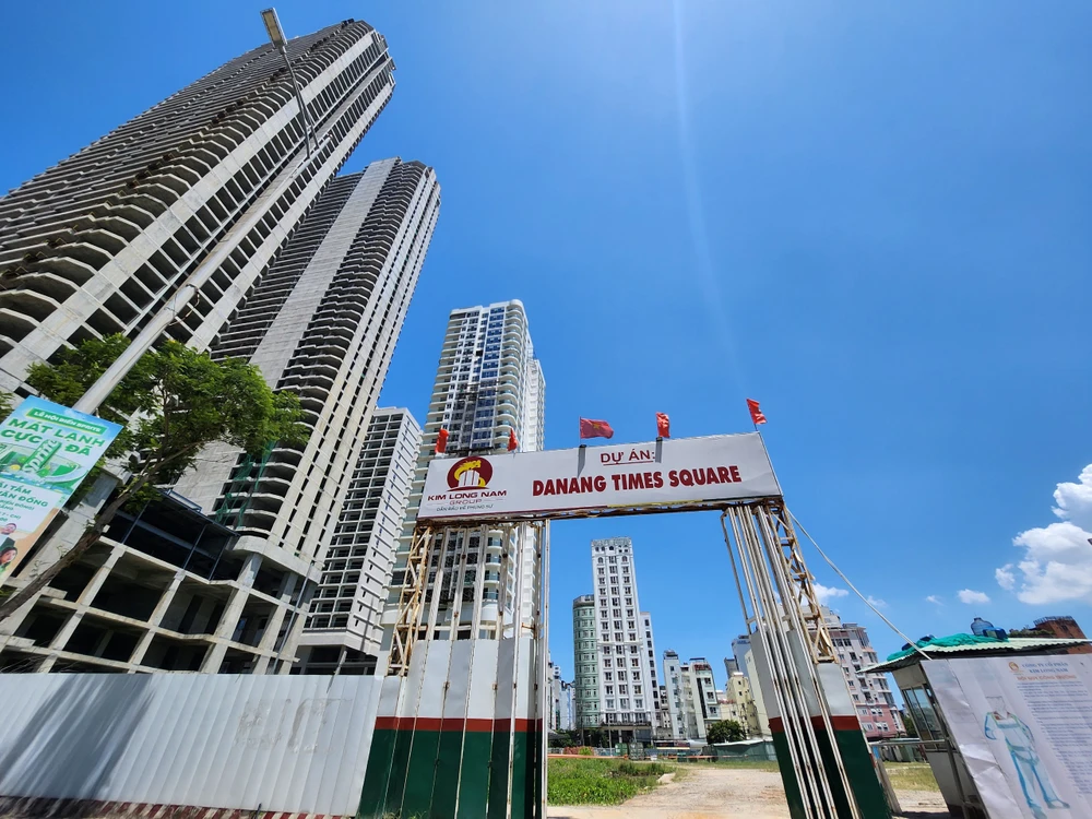 Dự án Đà Nẵng Times Square của Công ty CP Kim Long Nam. Ảnh: TẤN VIỆT