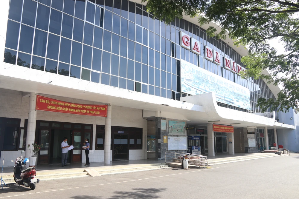 Ga đường sắt Đà Nẵng hiện trạng sẽ được di dời và tái phát triển đô thị. Ảnh: TẤN VIỆT ga đường sắt đà nẵng