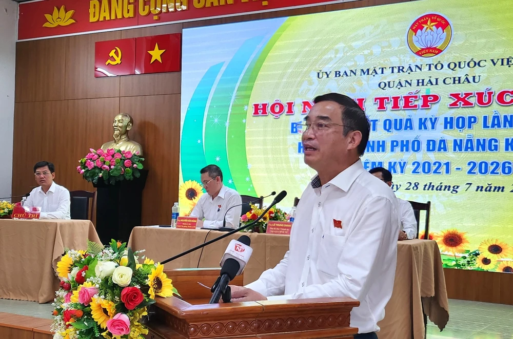 Chủ tịch UBND TP Đà Nẵng Lê Trung Chinh. Ảnh: TẤN VIỆT