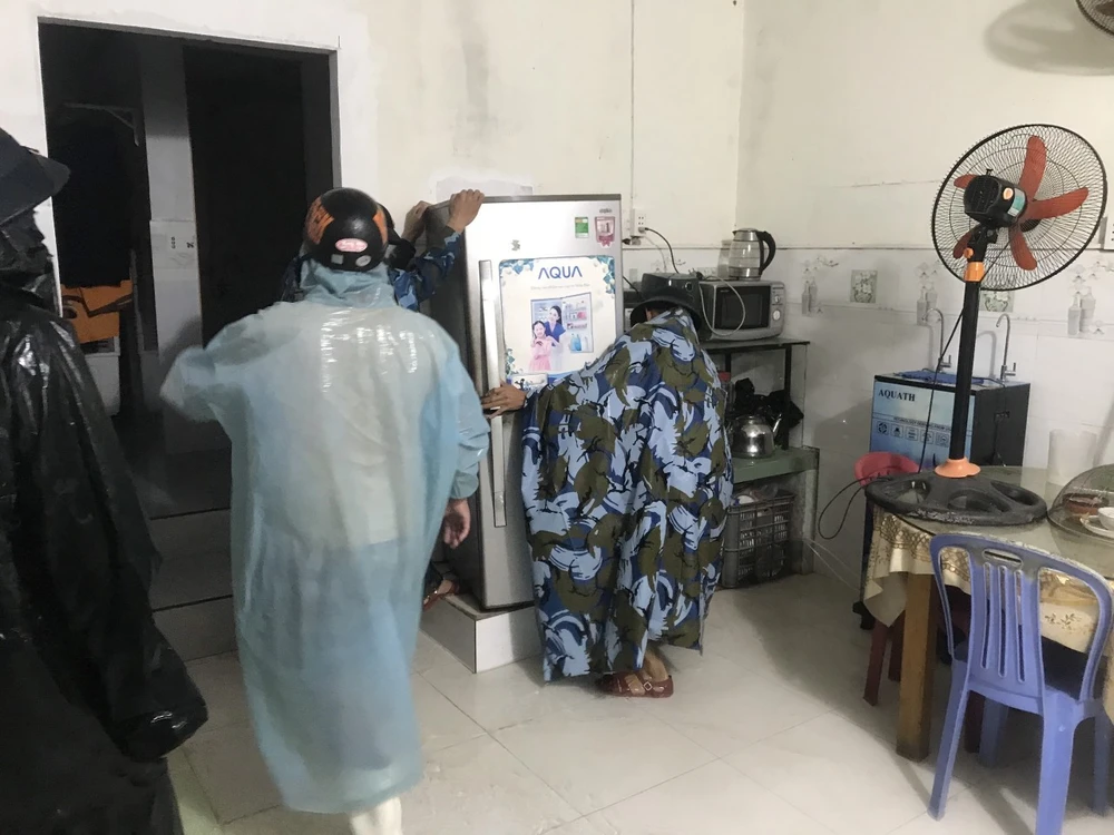 đà nẵng ngập lụt sơ tán