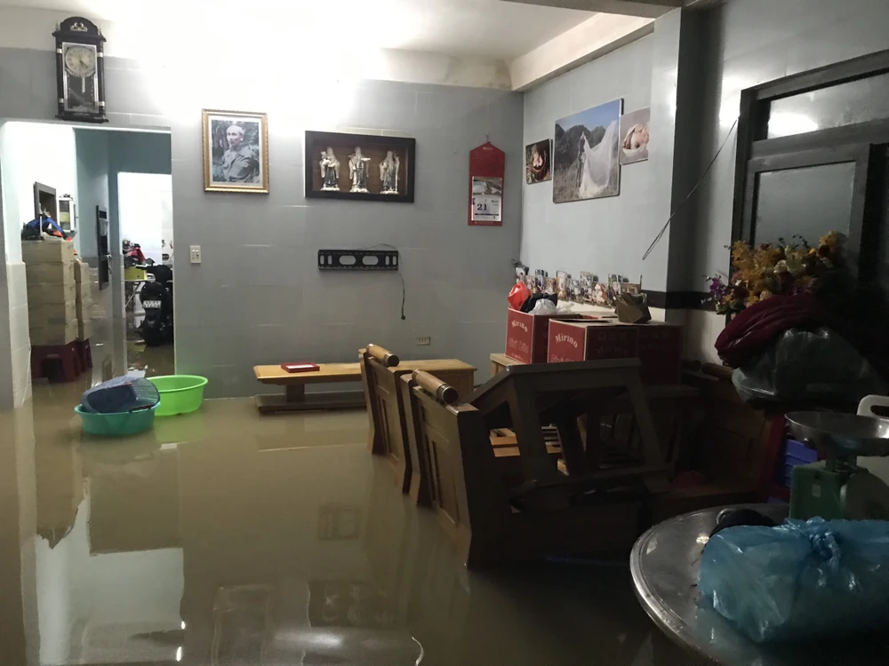 mưa lớn ngập lụt đà nẵng