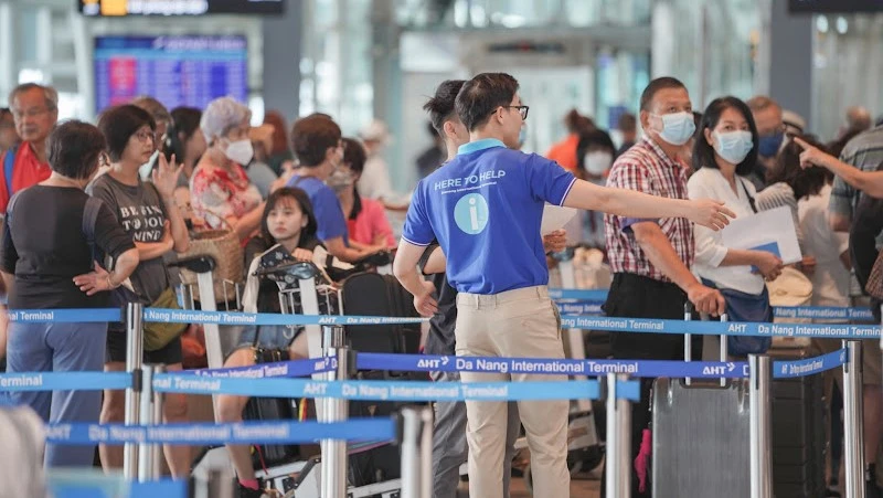 ga quốc tế sân bay Đà Nẵng