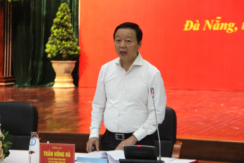 tháo gỡ vướng mắc đất đai đà nẵng phó thủ tướng trần hồng hà