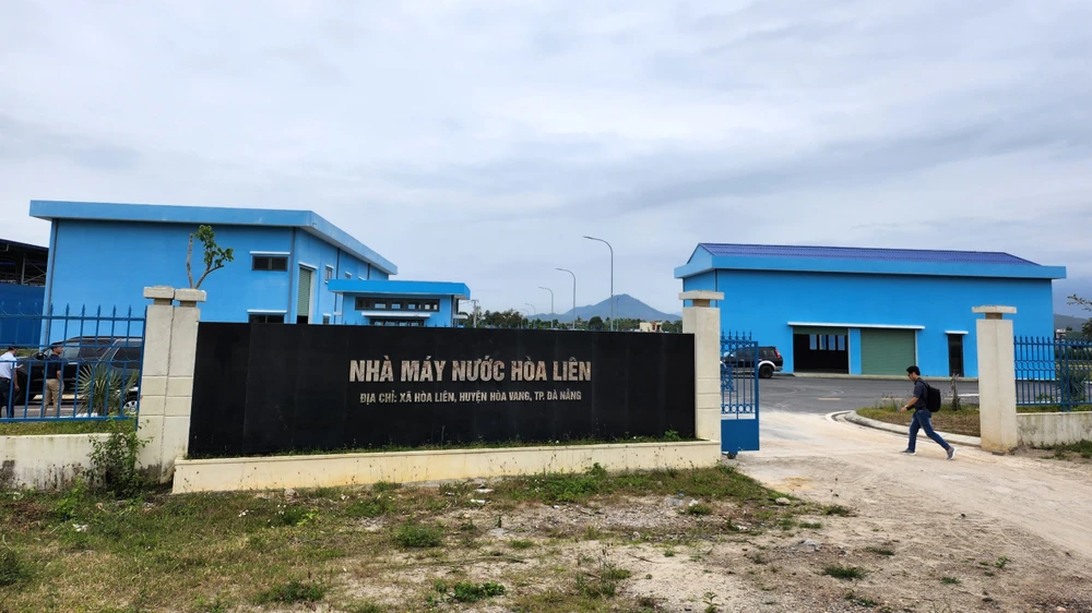 Đà Nẵng đầu tư Nhà máy nước Hòa Liên góp phần tăng công suất cấp nước, nâng cao chất lượng nguồn nước. Ảnh: TẤN VIỆT