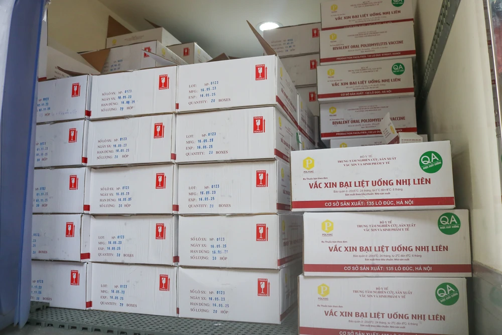 Viện Vệ sinh dịch tễ Trung ương cho biết đã kịp thời cung ứng 10 loại vaccine cho tiêm chủng mở rộng