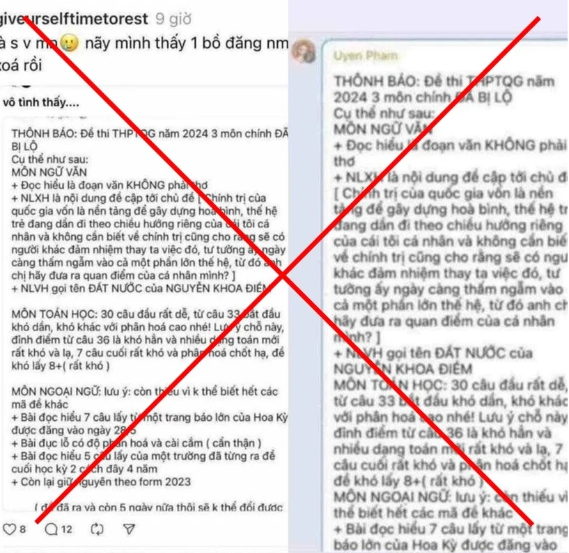 Đề Văn thi tốt nghiệp THPT 2024