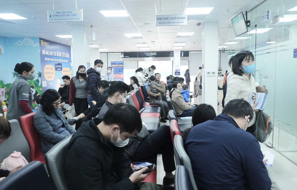tiêm vaccine cúm