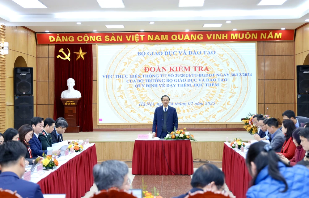 dạy thêm học thêm
