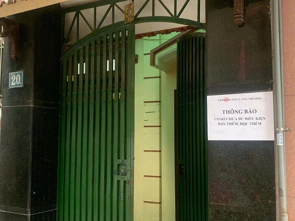 trung tâm dạy thêm