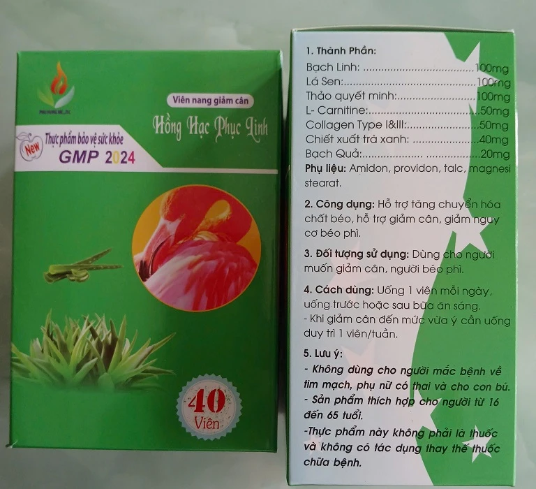 Phát hiện viên uống giảm cân chứa 3 chất cấm