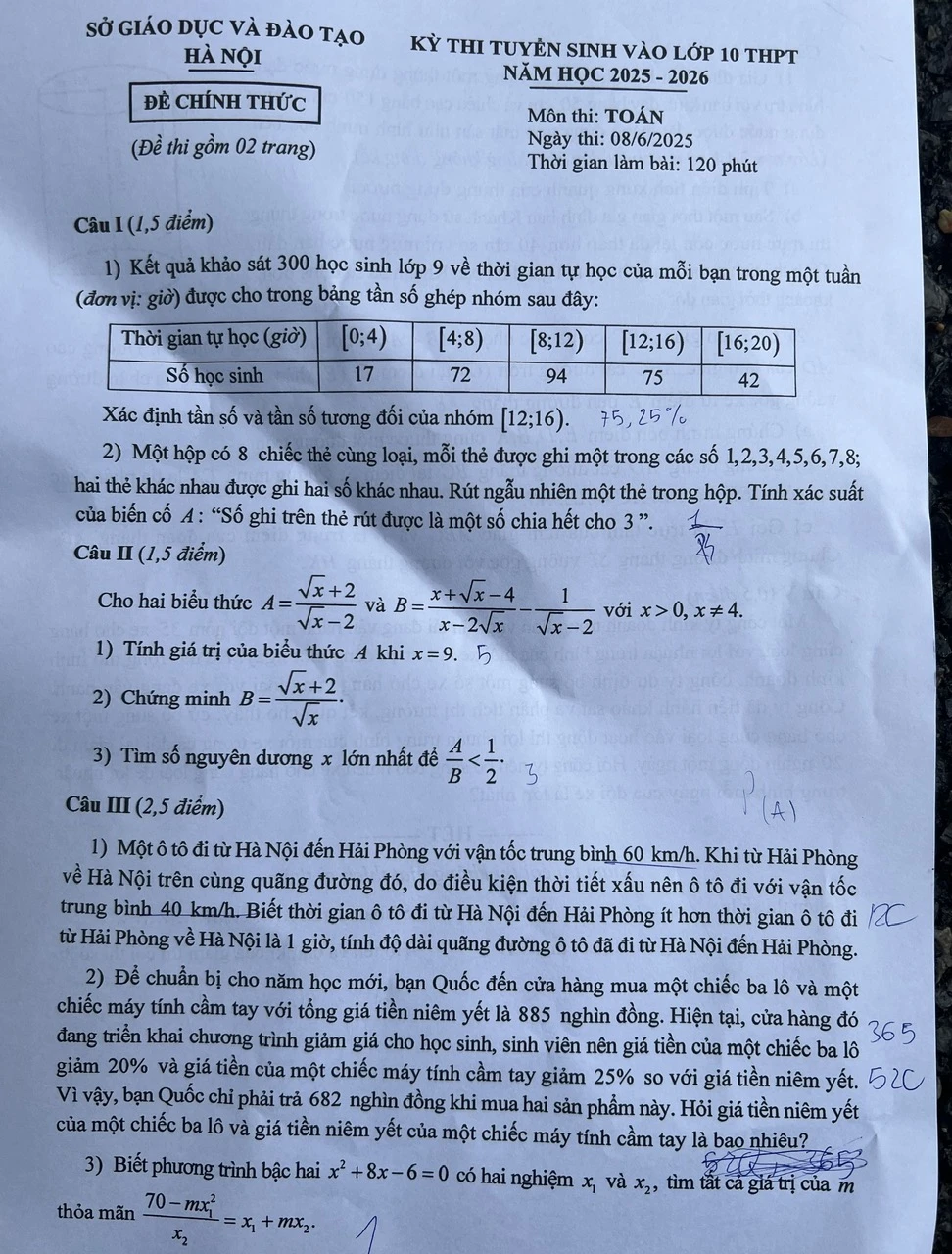 Đề Toán thi lớp 10 của Hà Nội.jpg