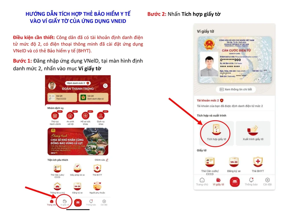 tích hợp thẻ BHYT