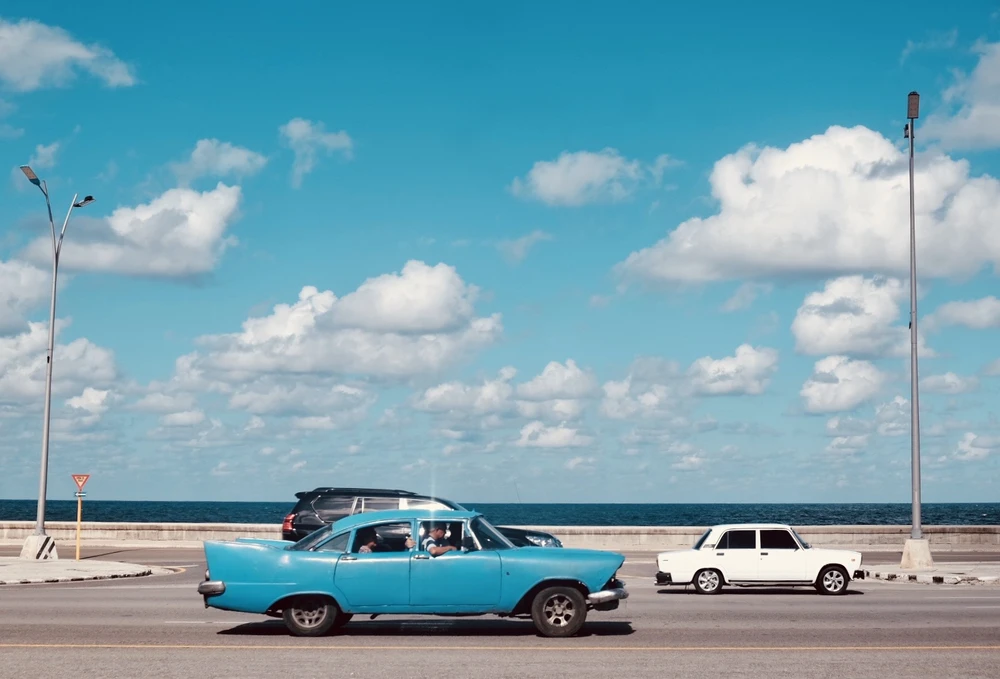 xe cổ trên đg ở Hab.JPG