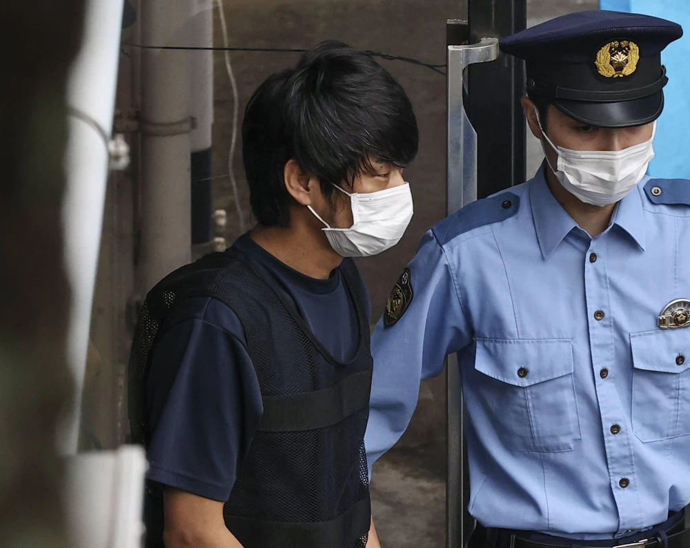 Nghi phạm Tetsuya Yamagami. Ảnh: KYODO