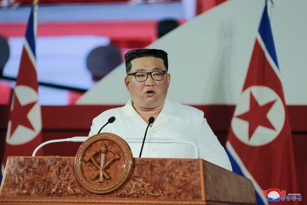 Nhà lãnh đạo Triều Tiên Kim Jong-un. Ảnh: KCNA