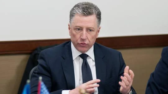 Cựu đặc phái viên Mỹ ở Ukraine, ông Kurt Walker. Ảnh: Yaroslav Dovhopol/Global Look Press / Keystone Press Agency