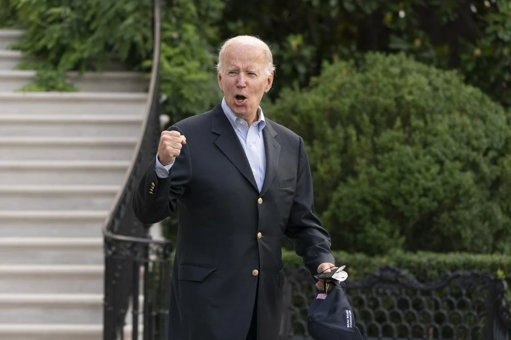 Tổng thống Mỹ Joe Biden. Ảnh: AP