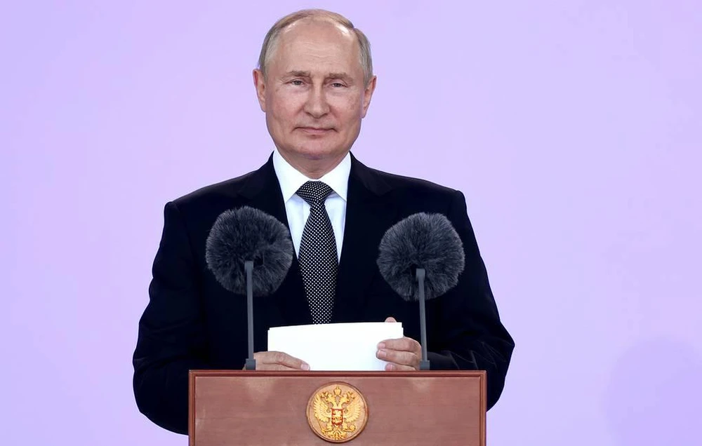 Tổng thống Nga Vladimir Putin. Ảnh: TASS