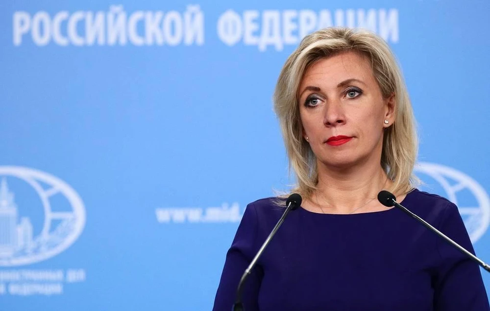 Người phát ngôn Bộ Ngoại giao Nga Maria Zakharova. Ảnh: TASS Người phát ngôn Bộ Ngoại giao Nga Maria Zakharova. Ảnh: TASS