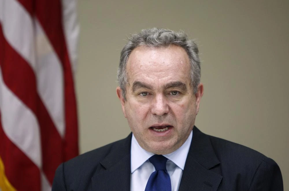 Điều phối viên Nhà Trắng phụ trách khu vực Ấn Độ Dương - Thái Bình Dương Kurt Campbell. Ảnh: Lai Seng Sin/AP