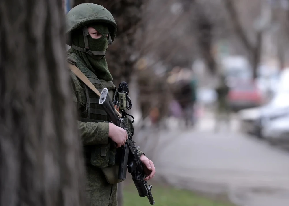 Nga bắn chết một binh sĩ đào ngũ khi đang tham gia chiến dịch quân sự ở Ukraine. Ảnh: Filippo Monteforte/AFP/GETTY IMAGES