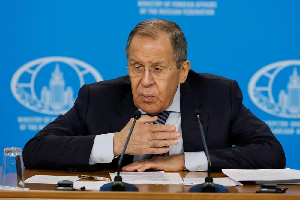Ngoại trưởng Nga Sergey Lavrov. Ảnh: Shamil Zhumatov/REUTERS Ngoại trưởng Nga Sergey Lavrov. Ảnh: Shamil Zhumatov/REUTERS