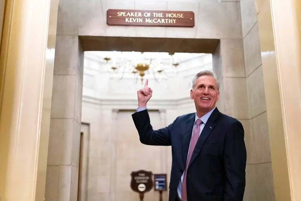 Chủ tịch Hạ viện Mỹ Kevin McCarthy. Ảnh: Jose Luis Magana/AP