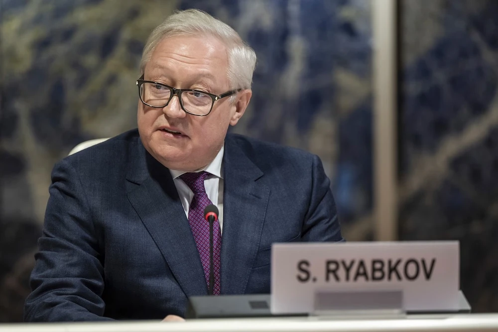 Thứ trưởng Ngoại giao Nga Sergei Ryabkov. Ảnh: AP
