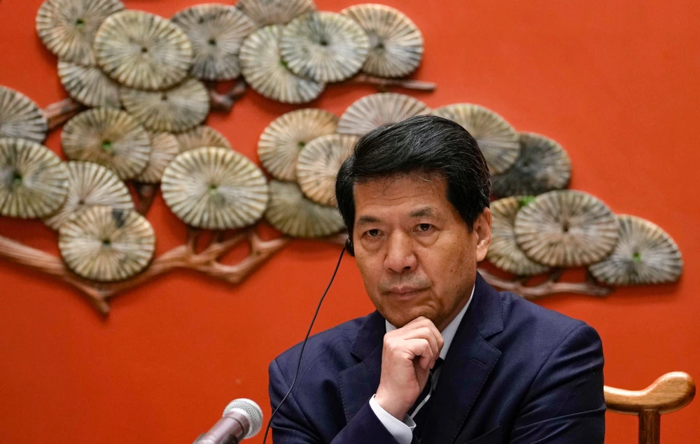 Ông Lý Huy - Đặc phái viên Trung Quốc (TQ) về các vấn đề châu Âu - châu Á. Ảnh: REUTERS