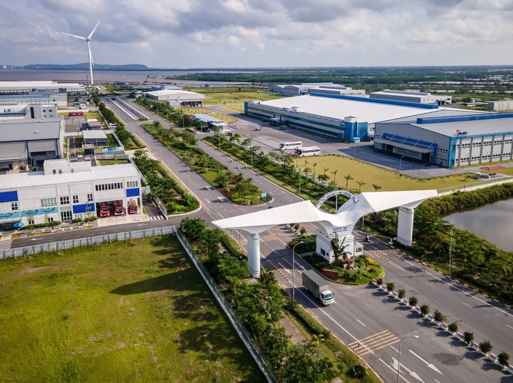 Khu công nghiệp Deep C II ở Hải Phòng. Ảnh: Linh Pham/FINANCIAL TIMES Khu công nghiệp Deep C II ở Hải Phòng. Ảnh: Linh Pham/FINANCIAL TIMES