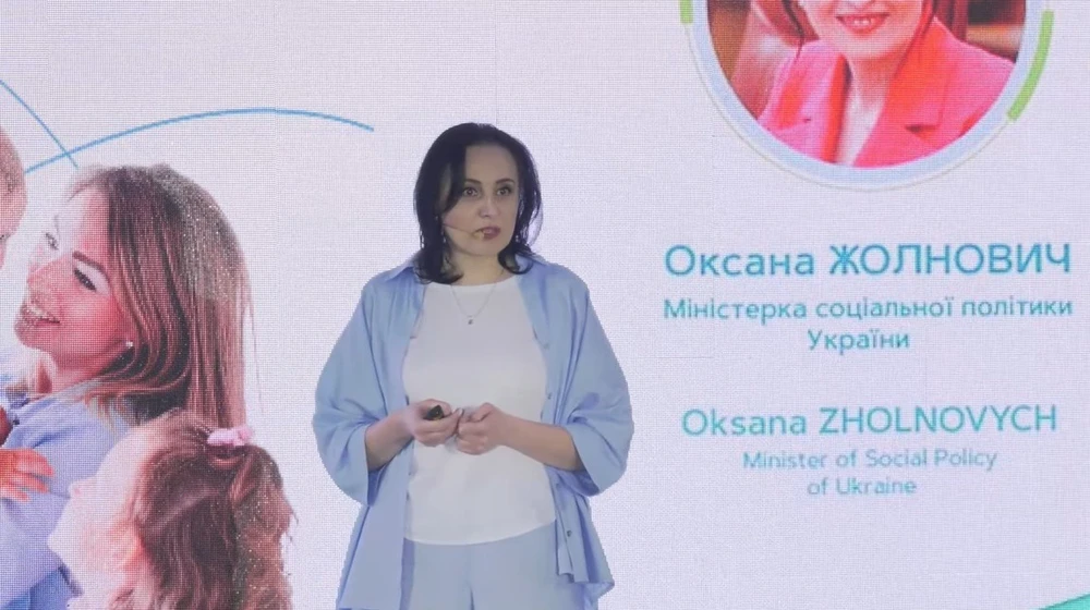 Oksana Zholnovych, Minister of Social Policy of Ukraine.jpeg