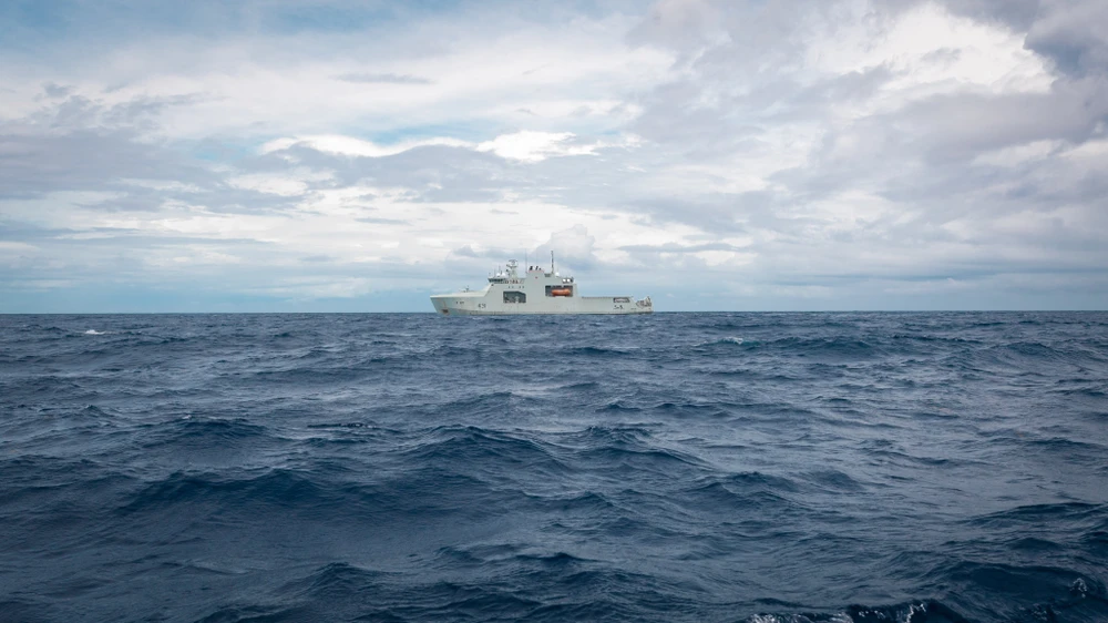 Tàu tuần tra Canada đến Cuba