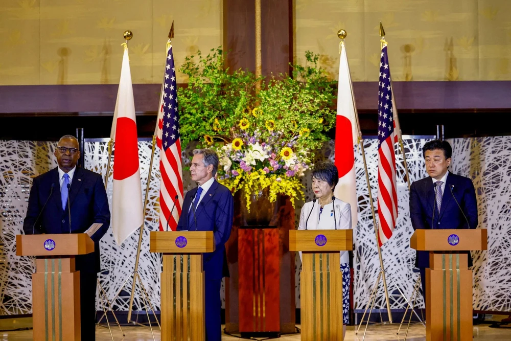 Washington cải tổ bộ chỉ huy lực lượng Mỹ đồn trú tại Nhật